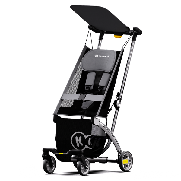 KINDERKRAFT Compact Stroller, KP2, Grey