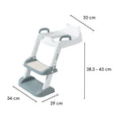 BONBIJOU Foldable Potty Training Seat w/Ladder
