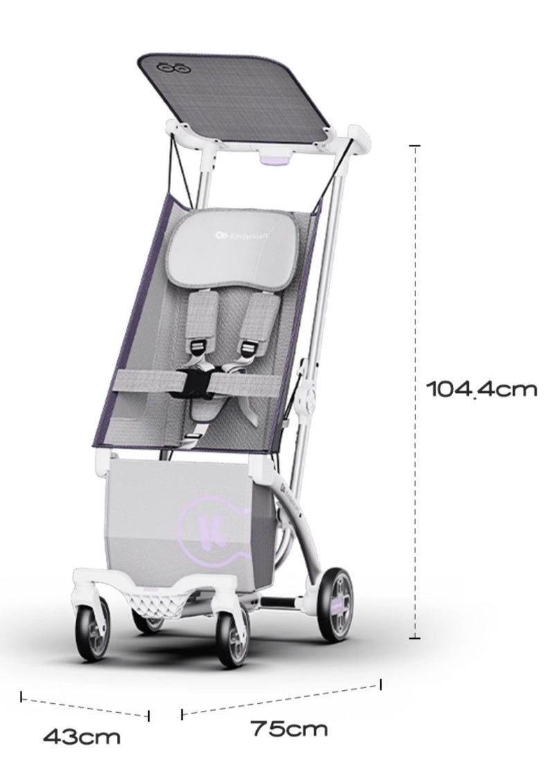 KINDERKRAFT Compact Stroller, KP2, Purple