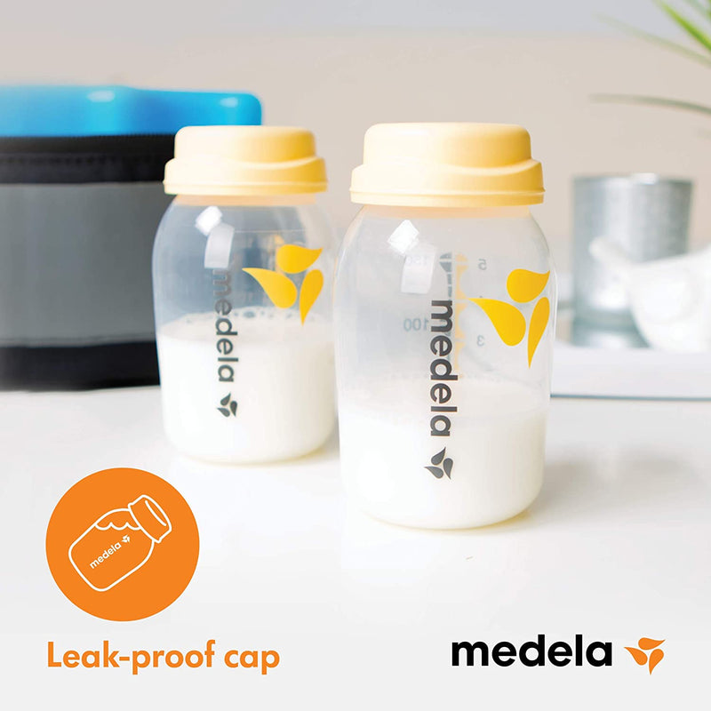 MEDELA 3-in-1 Breast Milk Bottles, 150ml, 3-Pack