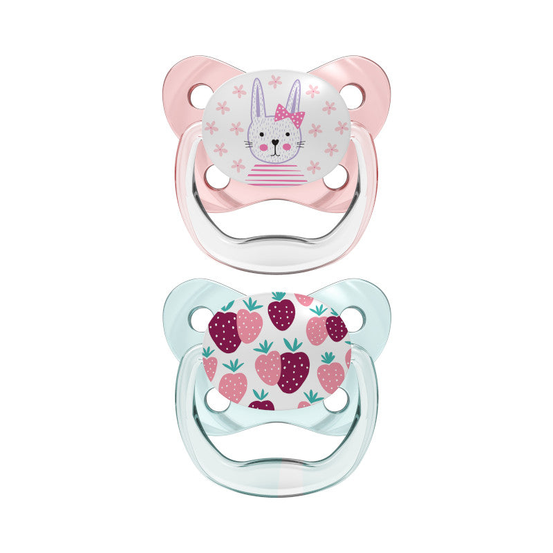 DR. BROWN'S PreVent Contoured Pacifiers, Assorted Stages/Colors, 2-Pack