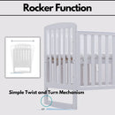 ["Best Of" Savings] PALETTE BOX Sweet Dreams 10-in-1 Convertible Baby Cot + FREE Mattress & Bedding Set