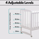 ["Best Of" Savings] PALETTE BOX Sweet Dreams 10-in-1 Convertible Baby Cot + FREE Mattress & Bedding Set