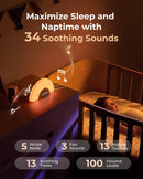 MOMCOZY DreamSync Tech™ Smart Baby Sound Machine