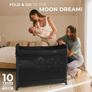 KINDERKRAFT Travel Cot, Moon Dream