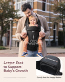 MOMCOZY Move2Fit 2-In-1 Hip Seat Baby Carrier