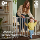 KINDERKRAFT Child Safety Gate, Lock & Go