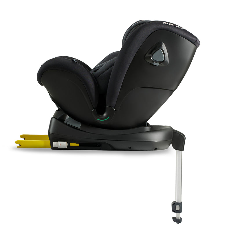 KINDERKRAFT 360º Rotational Car Seat, Xrider, Black