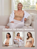 MOMCOZY Ultra Soft Seamless Nursing Bra