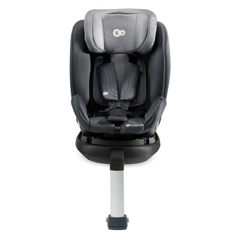 KINDERKRAFT 360º Rotational Car Seat, Xrider, Grey