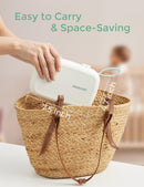 MOMCOZY 7-in-1 Travel Baby Bottle Cleaning+Drying Rack Set