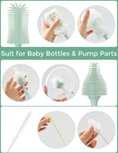 MOMCOZY Push-Press Foaming Bottle Brush Kit