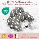 MOMCOZY Multifunctional & Adjustable Nursing Pillow