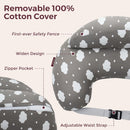 MOMCOZY Multifunctional & Adjustable Nursing Pillow