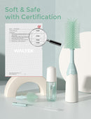 MOMCOZY Push-Press Foaming Bottle Brush Kit