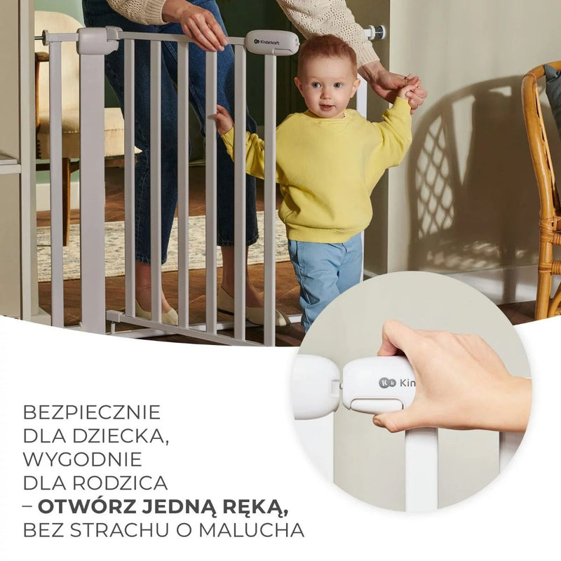 KINDERKRAFT Child Safety Gate, Lock & Go