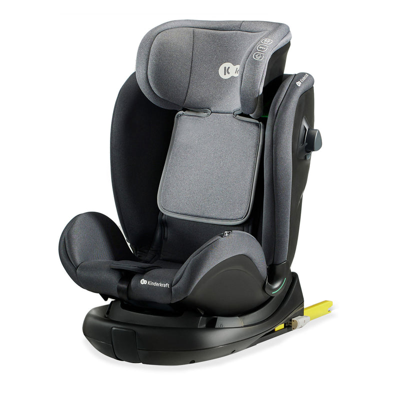 KINDERKRAFT 360º Rotational Car Seat, Xrider, Black