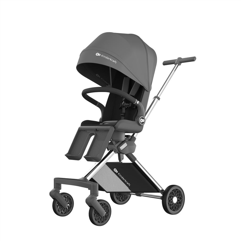 Kp Stroller KINDERKRAFT Compact Stroller, KP1, Grey