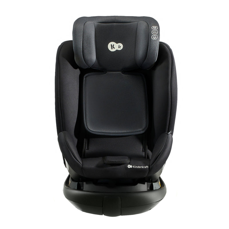 KINDERKRAFT 360º Rotational Car Seat, Xrider, Black