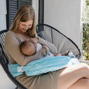 MY BREST FRIEND Deluxe Nursing Pillow, Aqua