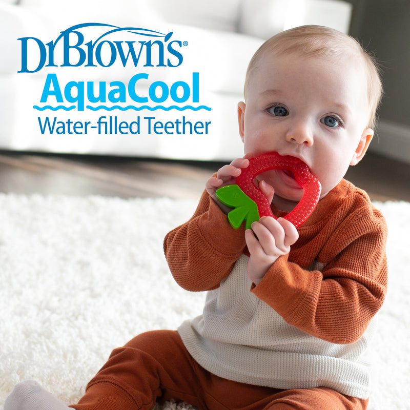 DR. BROWN'S AquaCool Water-filled Teether, Apple