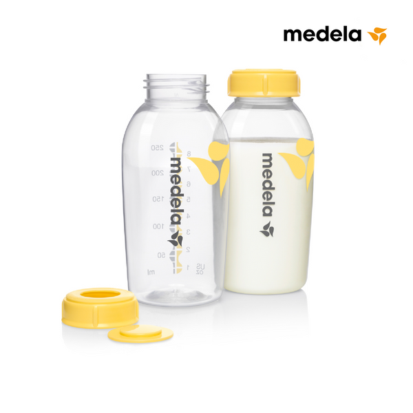 MEDELA 2-in-1 Breast Milk Bottles, 250ml, 2-Pack