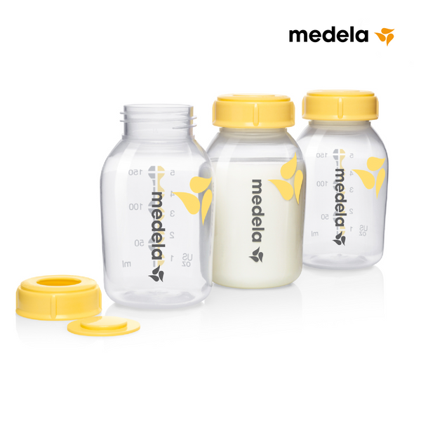 MEDELA 3-in-1 Breast Milk Bottles, 150ml, 3-Pack