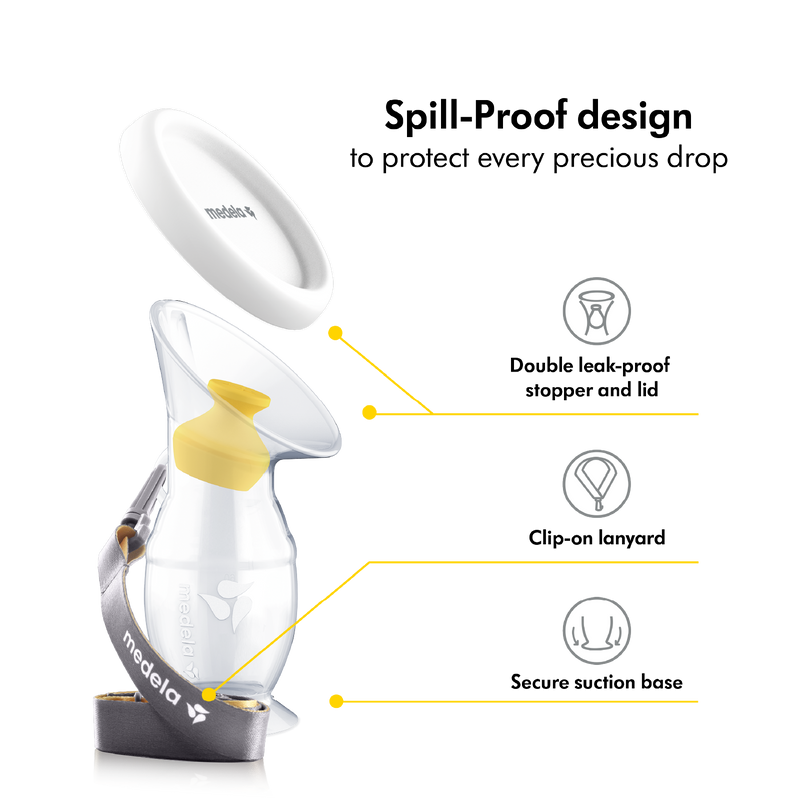 MEDELA Silicone Breast Milk Collector