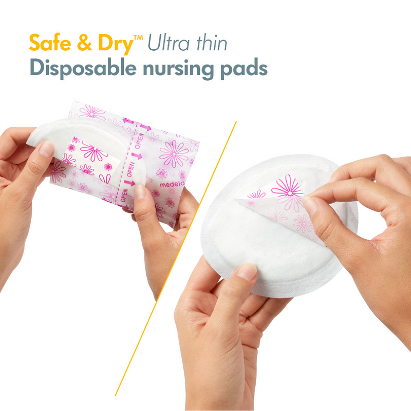 MEDELA Safe & Dry Ultra Thin Disposable Nursing Pads