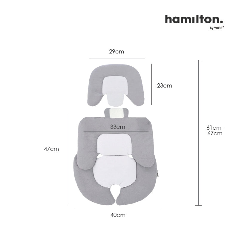 Hamilton Head & Body Support Seat Cushion Liner | Stroller Accessories