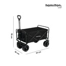 HAMILTON Flexi-Fold Wagon Plus w/Brake Wheels