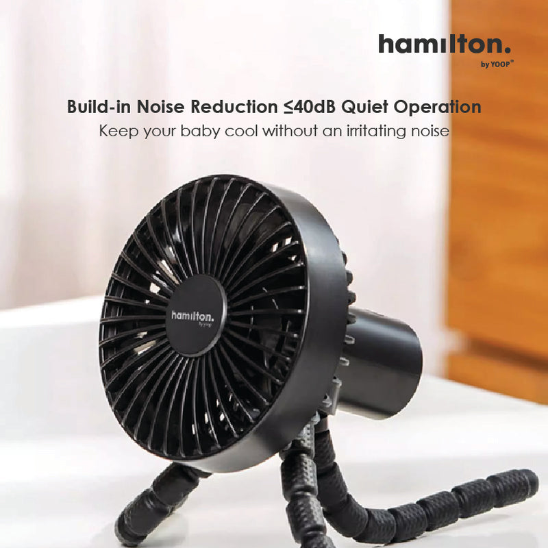 Hamilton Tripod Rotary Fan | Stroller Accessories