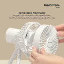 HAMILTON Tripod Rotary Fan