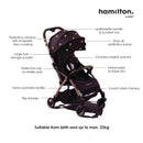 HAMILTON X1 Plus x DTD Special Edition Stroller |  MagicFold™