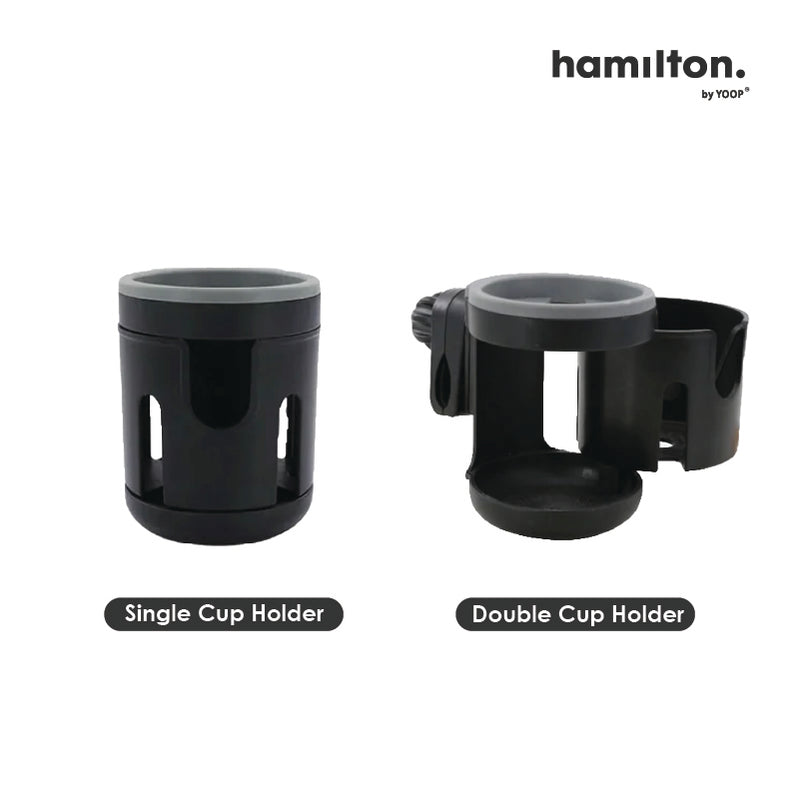 Hamilton 2 In 1 Stroller Universal Twin Cup Holder | Stroller Accessories