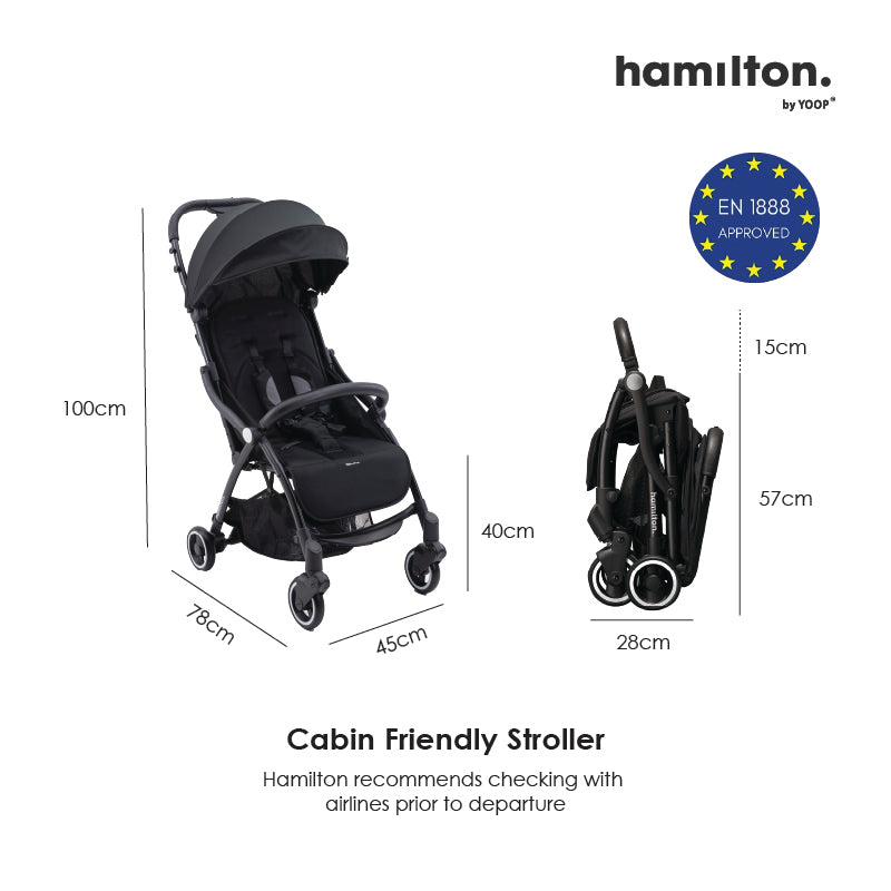 HAMILTON X1 Plus x DTD Special Edition Travel System |  MagicFold™