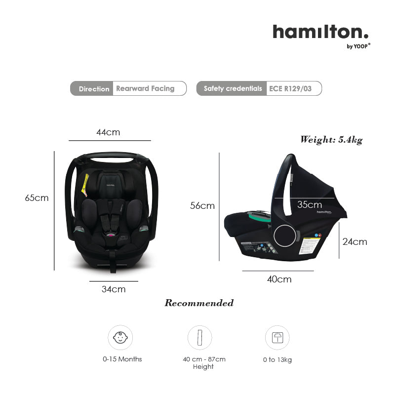 HAMILTON X1 Lite Travel System |  MagicFold™