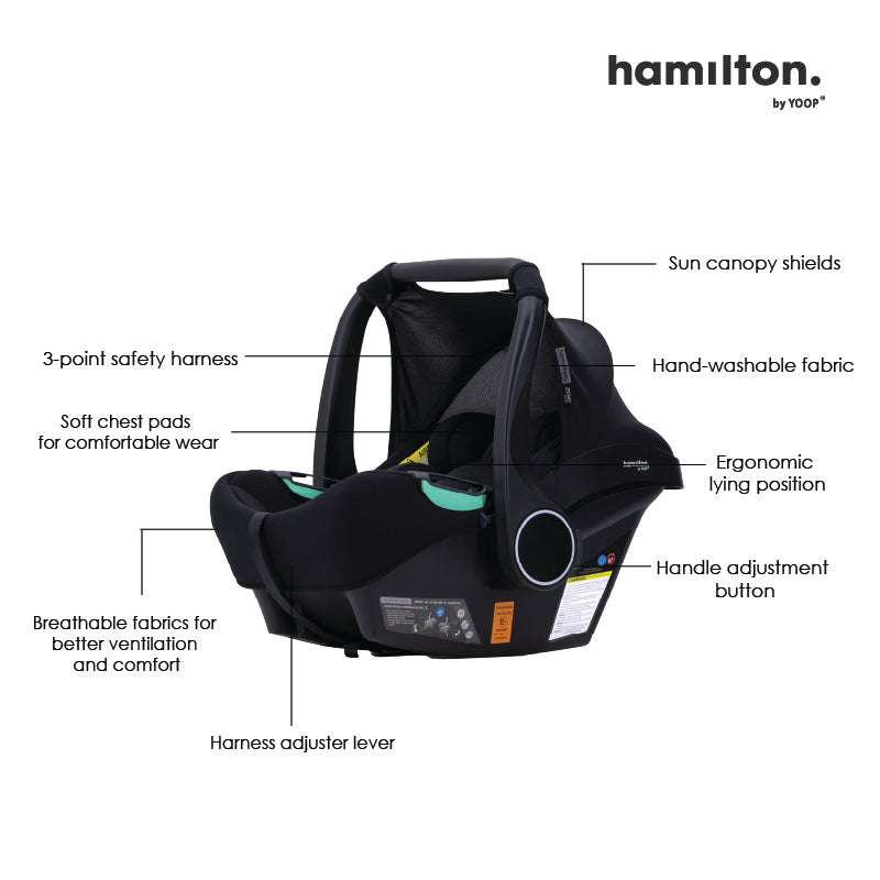 HAMILTON X1 Plus x DTD Special Edition Travel System |  MagicFold™