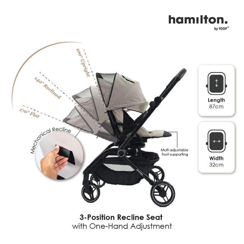 Hamilton T1 Stroller |  MagicFold™