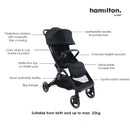 HAMILTON S2  Compact Stroller |  MagicFold™