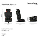 HAMILTON Cabrio Foldable Car Seat