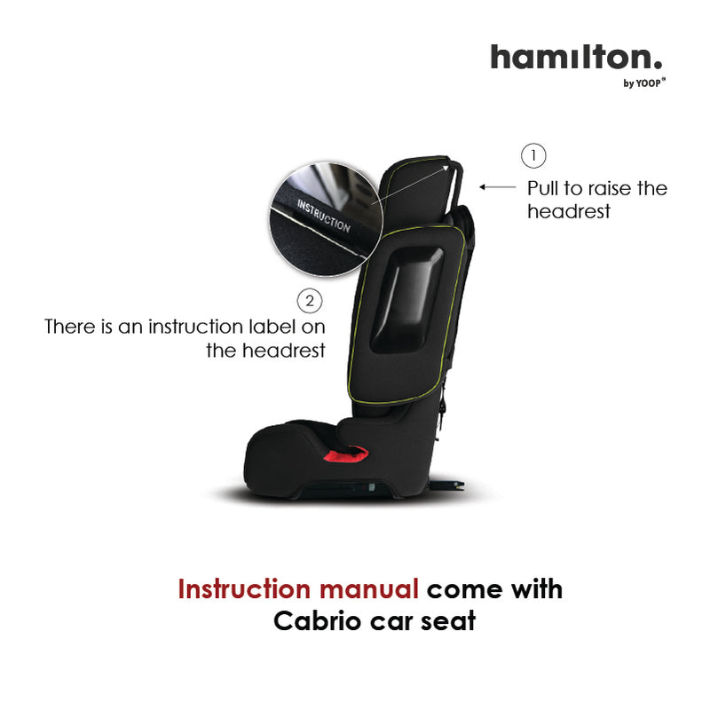 Hamilton Cabrio Foldable Car Seat