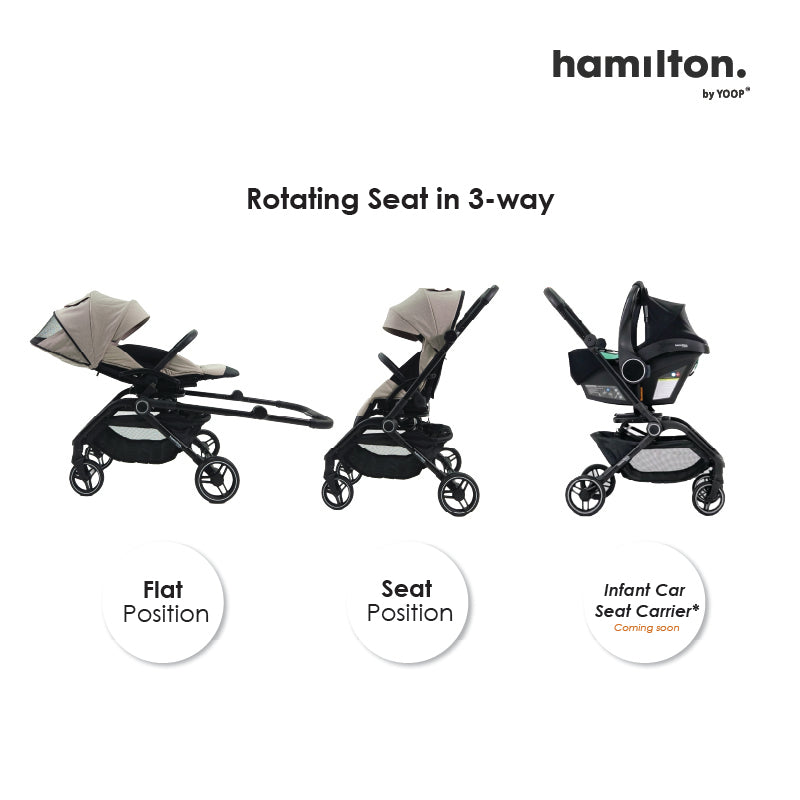 Hamilton T1 Stroller |  MagicFold™