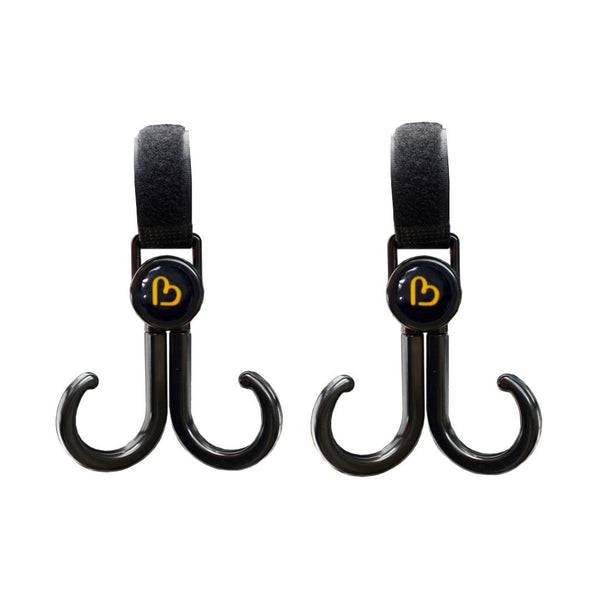 BONBIJOU Double Stroller Hook, Black