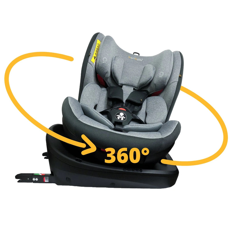 BONBIJOU Orbit Car Seat, Grey