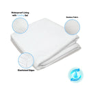BONBIJOU Snug Mattress Cover/Protector, Cooling Fabric