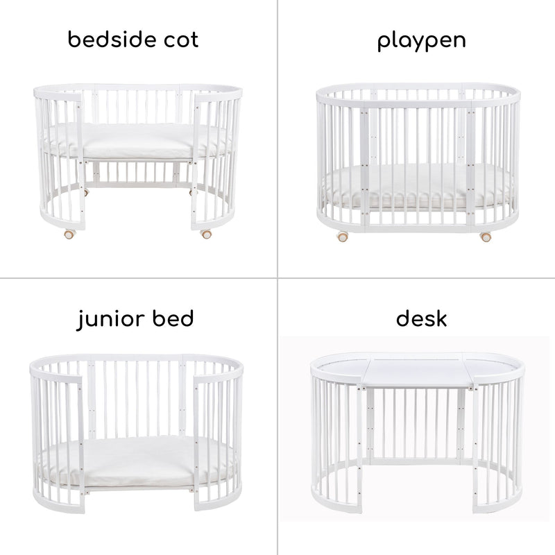 BONBIJOU 7-in-1 Convertible Baby Cot, Doozy