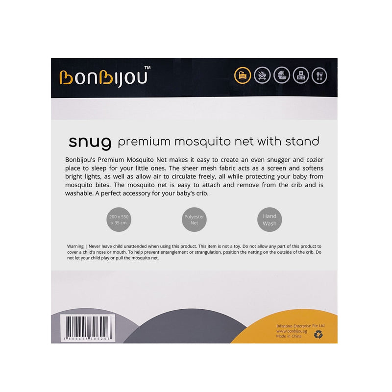 BONBIJOU Premium Mosquito Net w/Stand