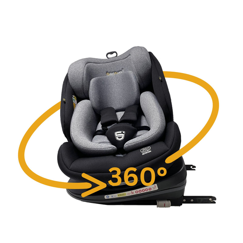 BONBIJOU Orbit+ Car Seat, Grey