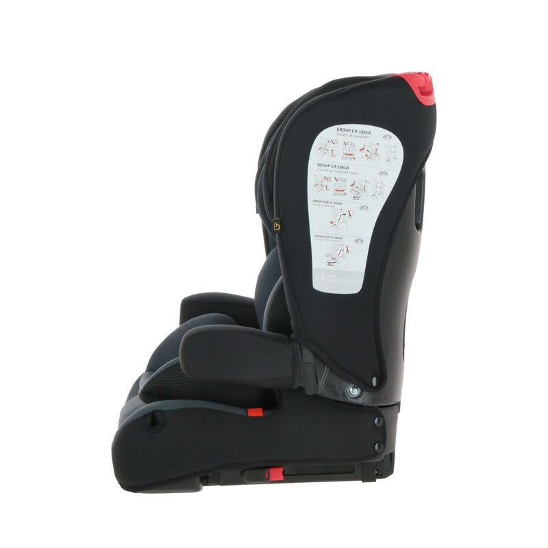 BONBIJOU Explorer Foldable Car Seat, Black